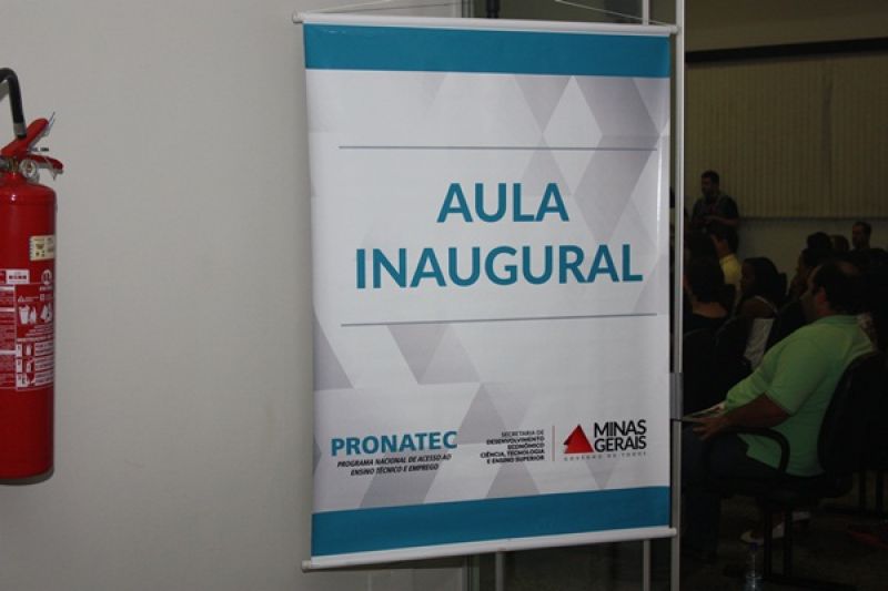 Aula Inaugural dos cursos técnicos do Pronatec